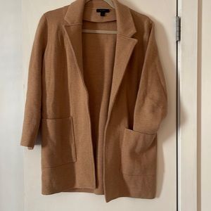 J Crew Sweater/Cardigan in camel